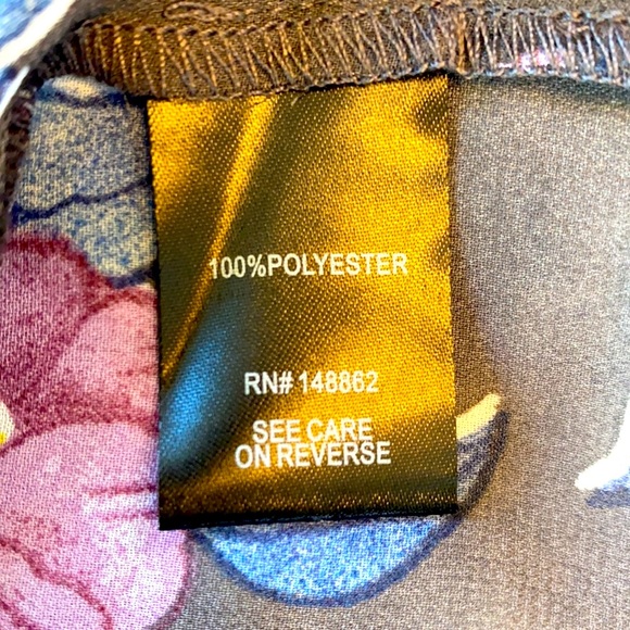 Torrid flowery chiffon Hilo babydoll blouse🌸 - Picture 9 of 9